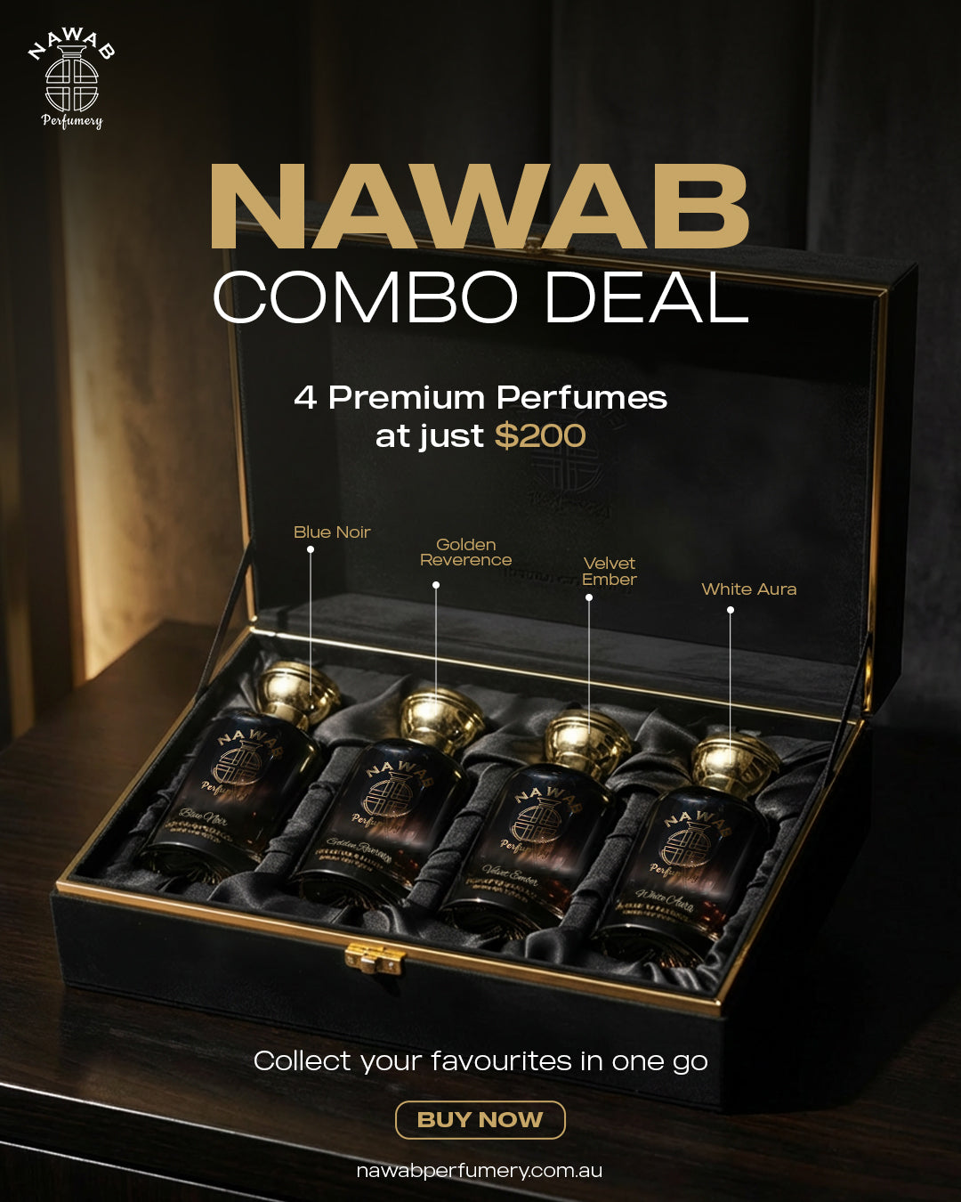 New Arrival Combo Deal | 4 Premium Perfumes